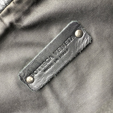 Pre-owned bottega-veneta-intrecciato-messenger-bag-front