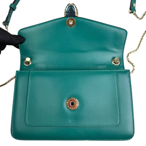Bvlgari Leather Serpenti Forever Shoulder Bag