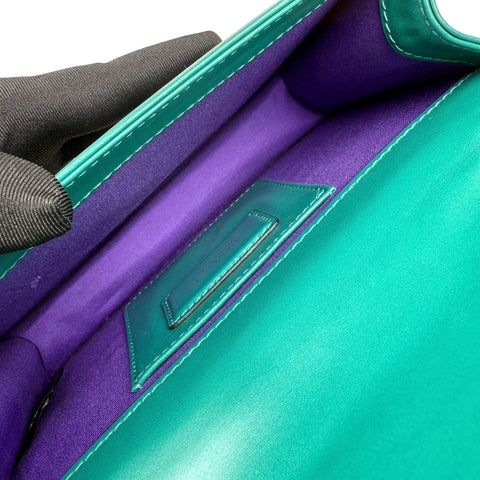 Bvlgari Leather Serpenti Forever Shoulder Bag