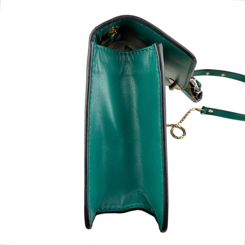 Bvlgari Leather Serpenti Forever Shoulder Bag