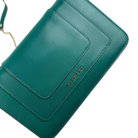Bvlgari Leather Serpenti Forever Shoulder Bag