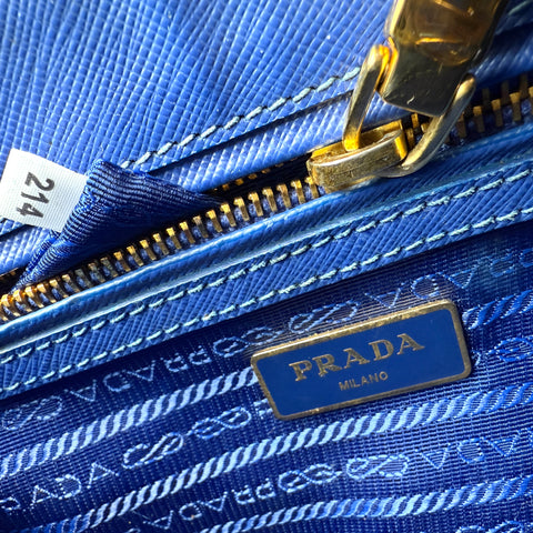 Prada Galleria Double Zip Tote Bag