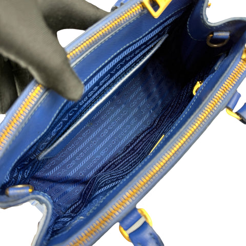 Prada Galleria Double Zip Tote Bag