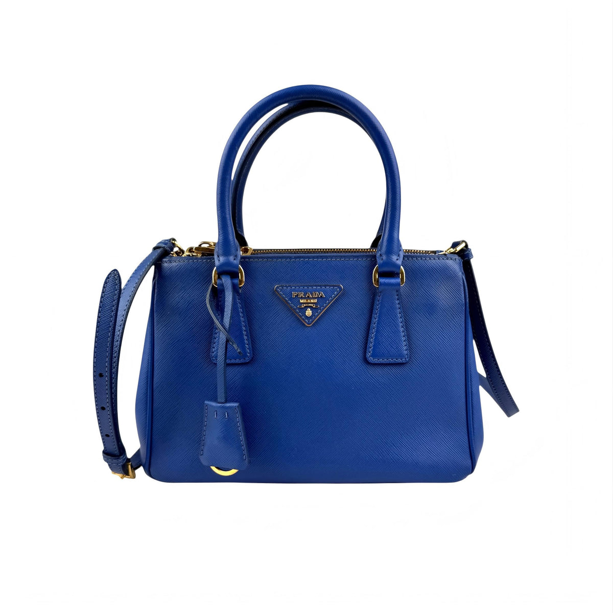 Prada Galleria Double Zip Tote Bag