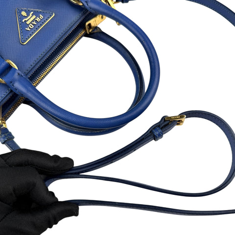 Prada Galleria Double Zip Tote Bag