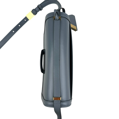 Loewe Blue Leather Barcelona Crossbody Bag