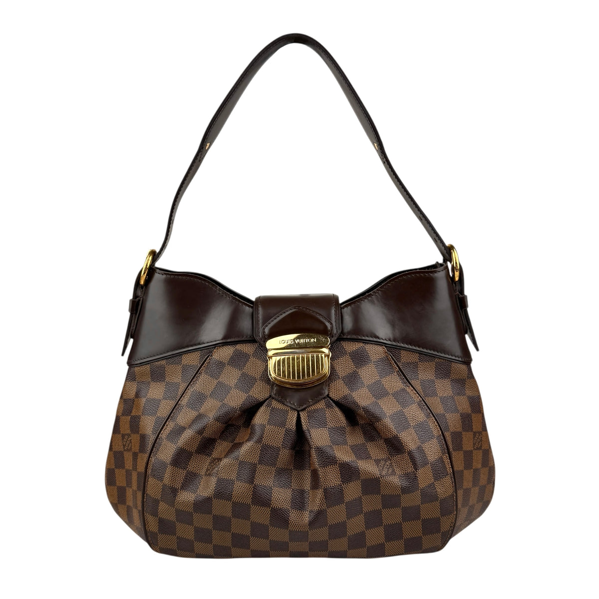 Louis Vuitton Sistina Shoulder Bag  Brown Canvas