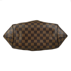 Pre-owned louis-vuitton-sistina-shoulder-bag-brown-canvas-front