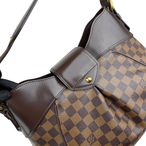 Louis Vuitton Sistina Shoulder Bag  Brown Canvas