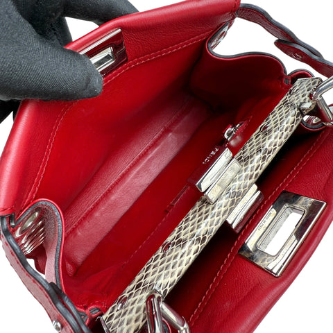 Fendi Mini Eyelet Peekaboo Handle Bag