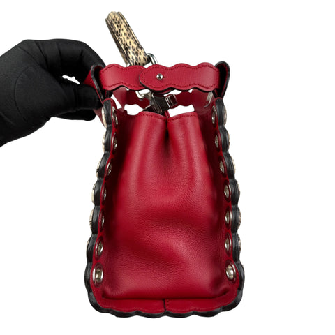 Fendi Mini Eyelet Peekaboo Handle Bag