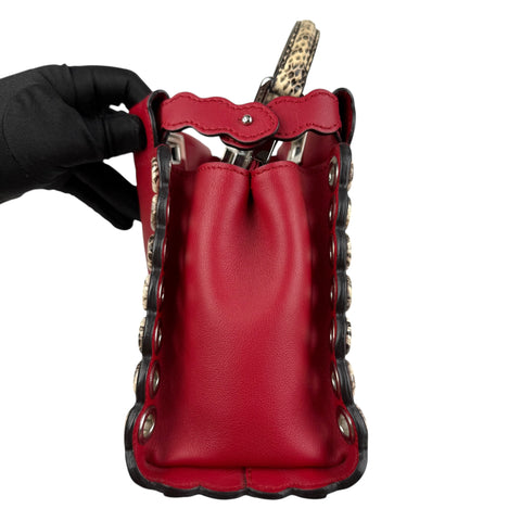 Fendi Mini Eyelet Peekaboo Handle Bag
