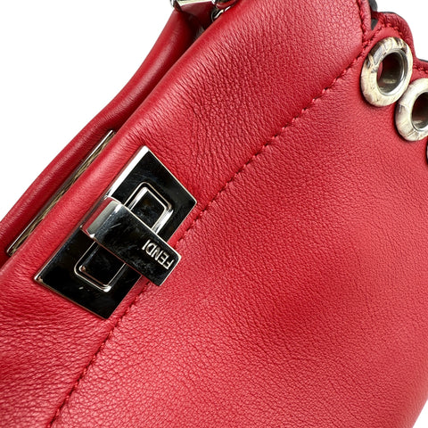 Fendi Mini Eyelet Peekaboo Handle Bag