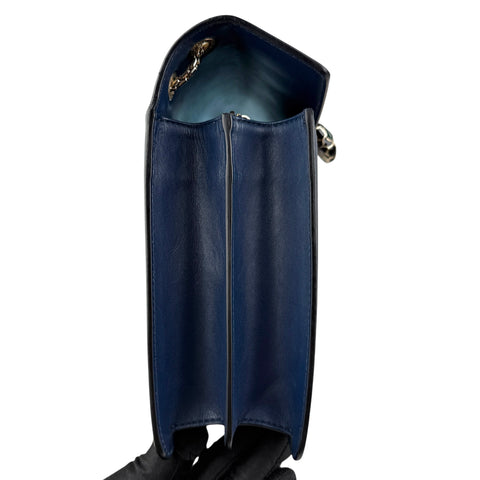 Bvlgari Serpenti leather shoulder bag