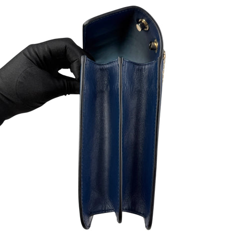 Bvlgari Serpenti leather shoulder bag