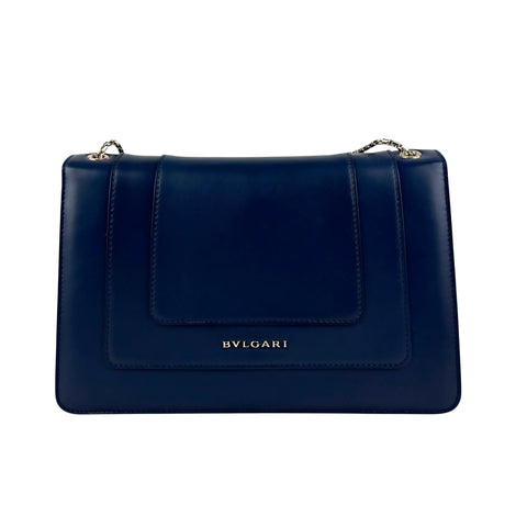 Bvlgari Serpenti leather shoulder bag