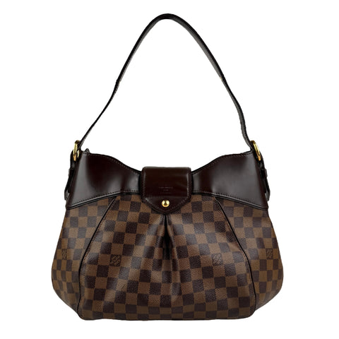 Louis Vuitton Sistina Shoulder Bag  Brown Canvas