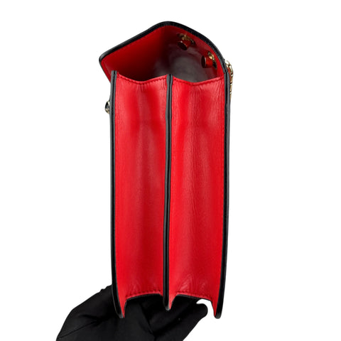 Bvlgari  Red Serpenti Forever Shoulder Bag