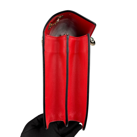 Bvlgari  Red Serpenti Forever Shoulder Bag