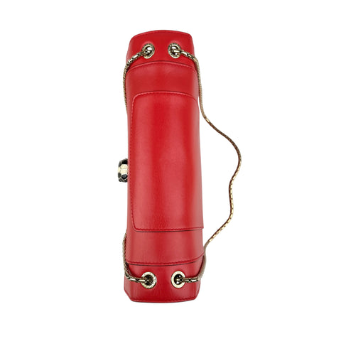 Bvlgari  Red Serpenti Forever Shoulder Bag
