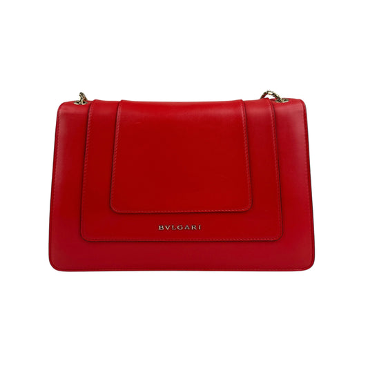 Bvlgari  Red Serpenti Forever Shoulder Bag