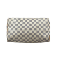 Pre-owned louis-vuitton-speedy-30-damier-azur-front