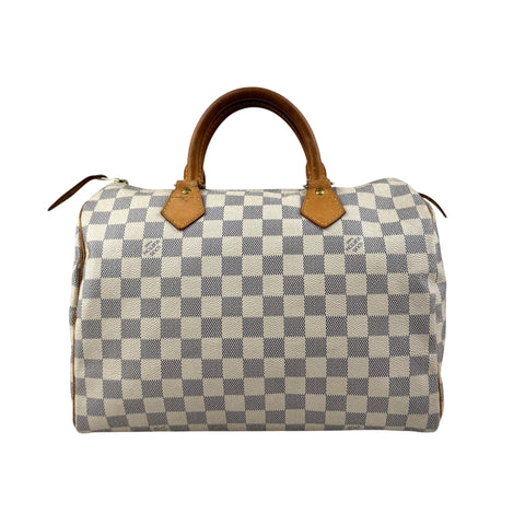 Louis Vuitton Speedy 30 in Damier Azur