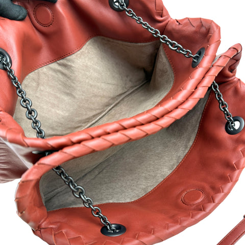 Bottega Veneta Nappa Duo Leather Shoulder Bag