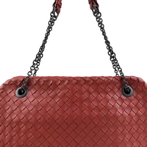 Bottega Veneta Nappa Duo Leather Shoulder Bag