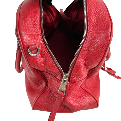 Prada Convertible Bowling Bag Vitello Daino