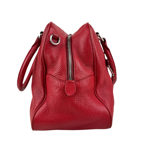 Prada Convertible Bowling Bag Vitello Daino