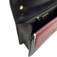 Pre-owned bvlgari-serpenti-forever-ruby-shoulder-bag-front-view