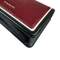Pre-owned bvlgari-serpenti-forever-ruby-shoulder-bag-front-view