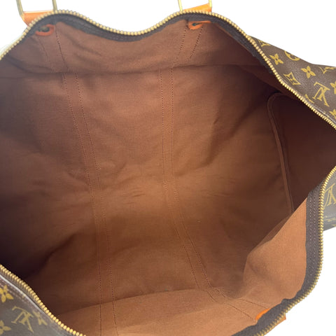 Louis Vuitton Keepall Duffle 60 Brown Canvas