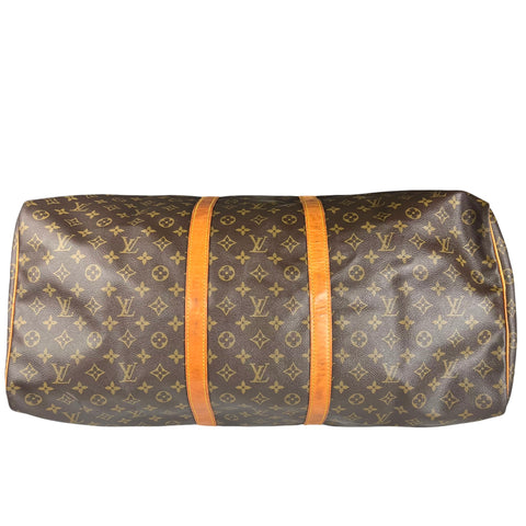 Louis Vuitton Keepall Duffle 60 Brown Canvas