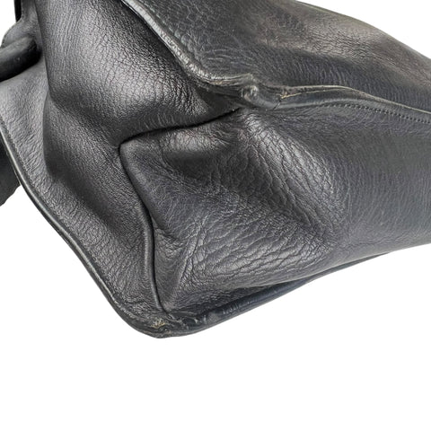 Gucci Tote Bolso De Hombro Cuero Black