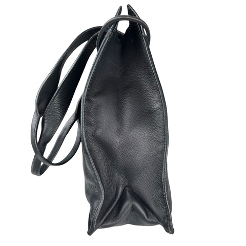 Gucci Tote Bolso De Hombro Cuero Black