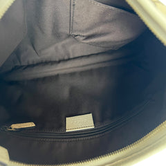 Pre-owned Gucci Beige/White GG Canvas Large Abbey Hobo bag