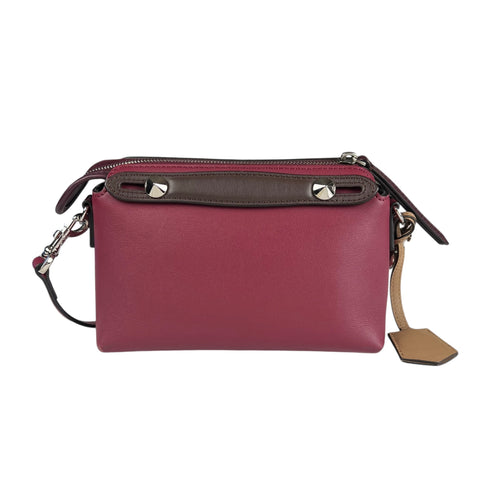Fendi Handbag By The Way in Bordeaux Dark red