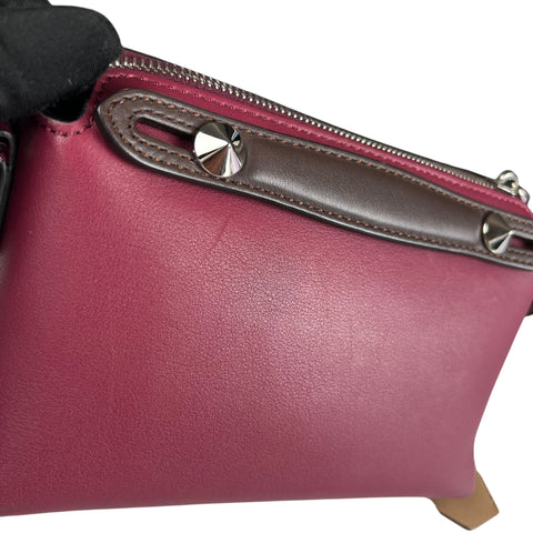 Fendi Handbag By The Way in Bordeaux Dark red