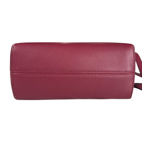 Fendi Handbag By The Way in Bordeaux Dark red