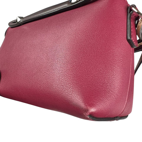 Fendi Handbag By The Way in Bordeaux Dark red