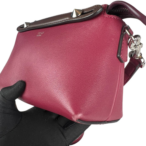 Fendi Handbag By The Way in Bordeaux Dark red