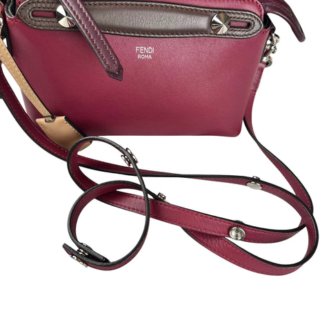 Fendi Handbag By The Way in Bordeaux Dark red