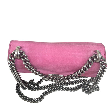 Gucci Dionysus handbag medium Pink suede