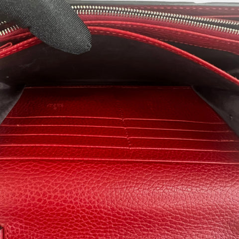 Gucci Dionysus Mini Chain Bag Leather Red Chain Wallet