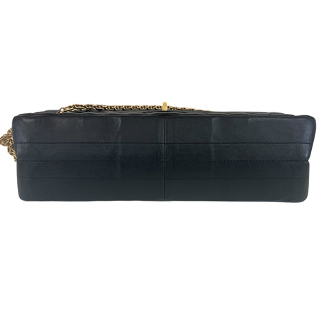 Chanel Classic Timeless 2.55 Bag Black Caviar Leather Gold Hardware