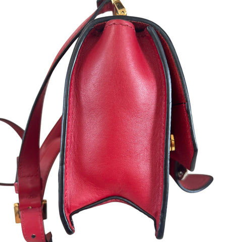 Miu Miu Lady shoulder bag in red leather