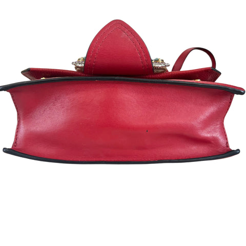 Miu Miu Lady shoulder bag in red leather
