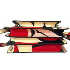 Marni Medium Colorblocked Leather Trunk Shoulder and Crossbody Bag